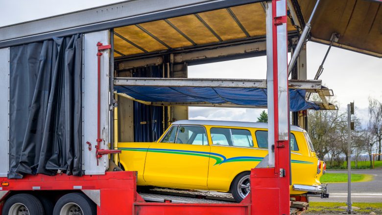 Classic Car Transport Image Classic Car Transport Image
